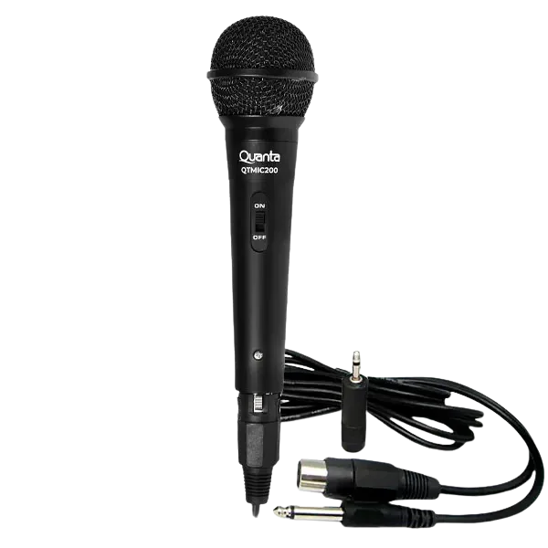 MICROFONO QUANTA QTMIC200 3M CABLE - imagen 2