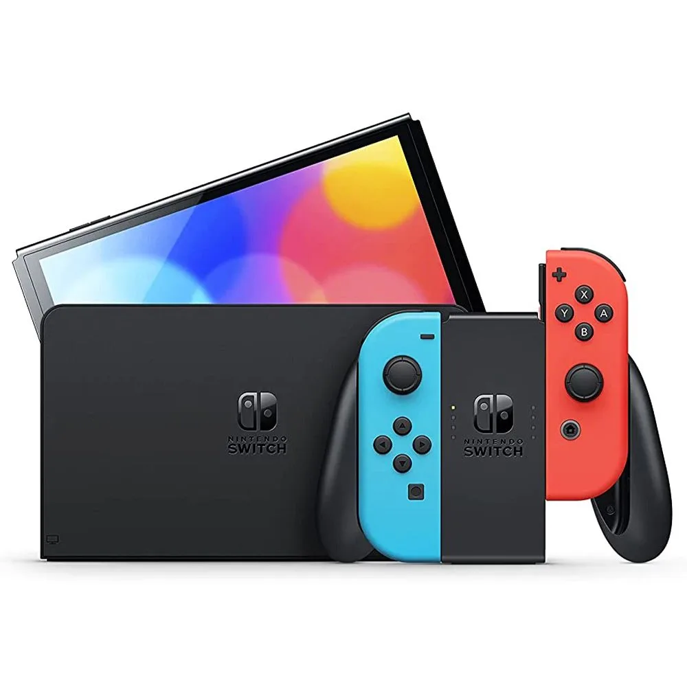 NINTENDO SWITCH 64GB OLED NEON - imagen 2