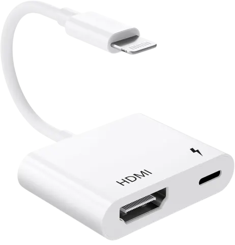 ADAPTADOR  OTG IPHONE A HDMI