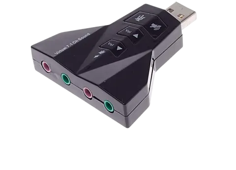TARJETA DE SONIDO USB 7.1