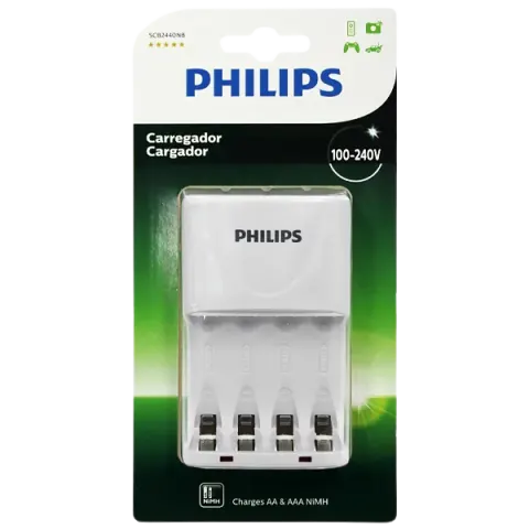 CARGADOR P/PILAS PHILIPS SCB2440NB