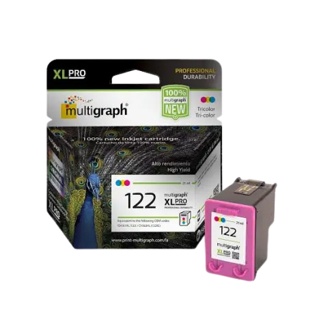 TINTA MULTIGRAPH 122 XL COLOR