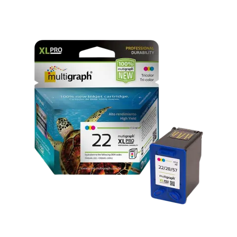 TINTA MULTIGRAPH 22 XL COLOR