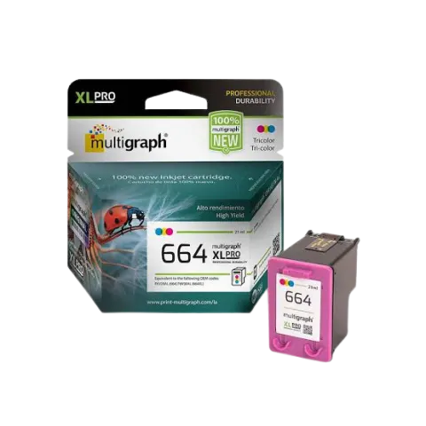TINTA MULTIGRAPH 664 XL COLOR
