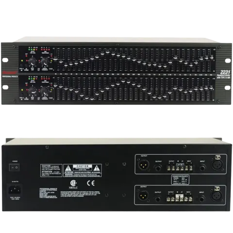 ECUALIZADOR SHAMSONIC 2CH 31 BANDAS EQY2231